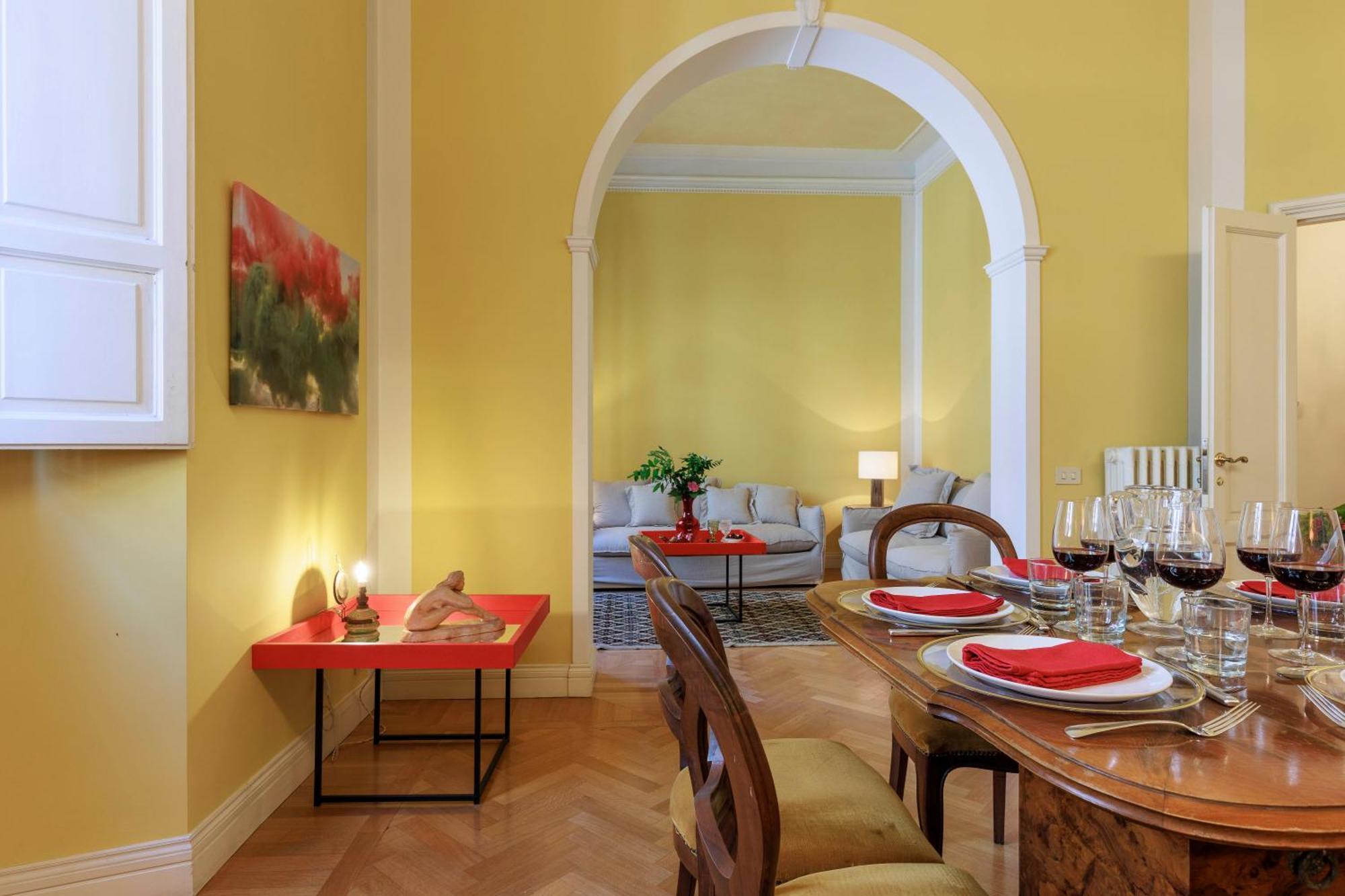 Florence Huge Apartment With Private Garden 외부 사진